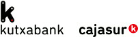 Logos kutxabank y cajasur